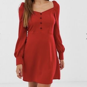 **NWT** Red Skater Mini Dress - size 4